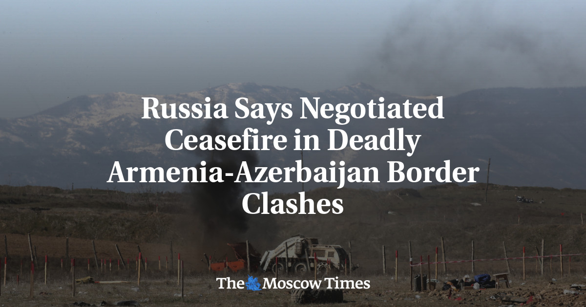 Russia Says Negotiated Ceasefire in Deadly Armenia-Azerbaijan Border Clashes