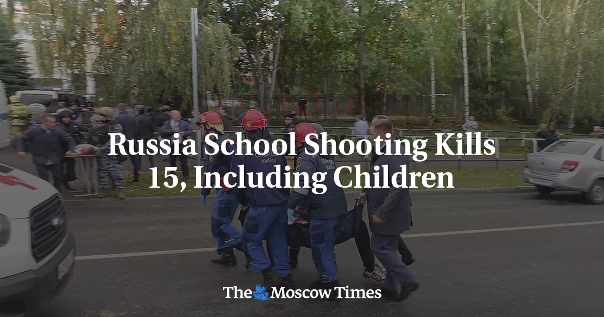 Russia School Shooting Kills 15, Including Children