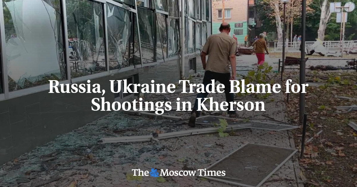 Russia, Ukraine Trade Blame for Shootings in Kherson