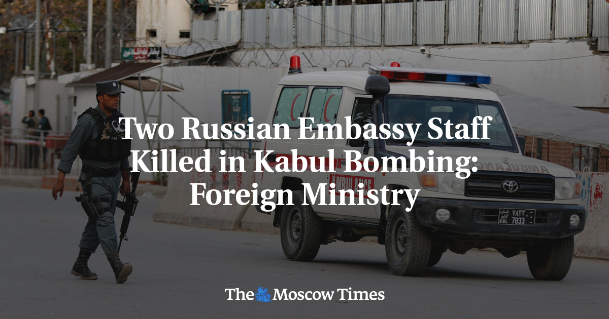 Two Russian Embassy Staff Killed in Kabul Bombing: Foreign Ministry