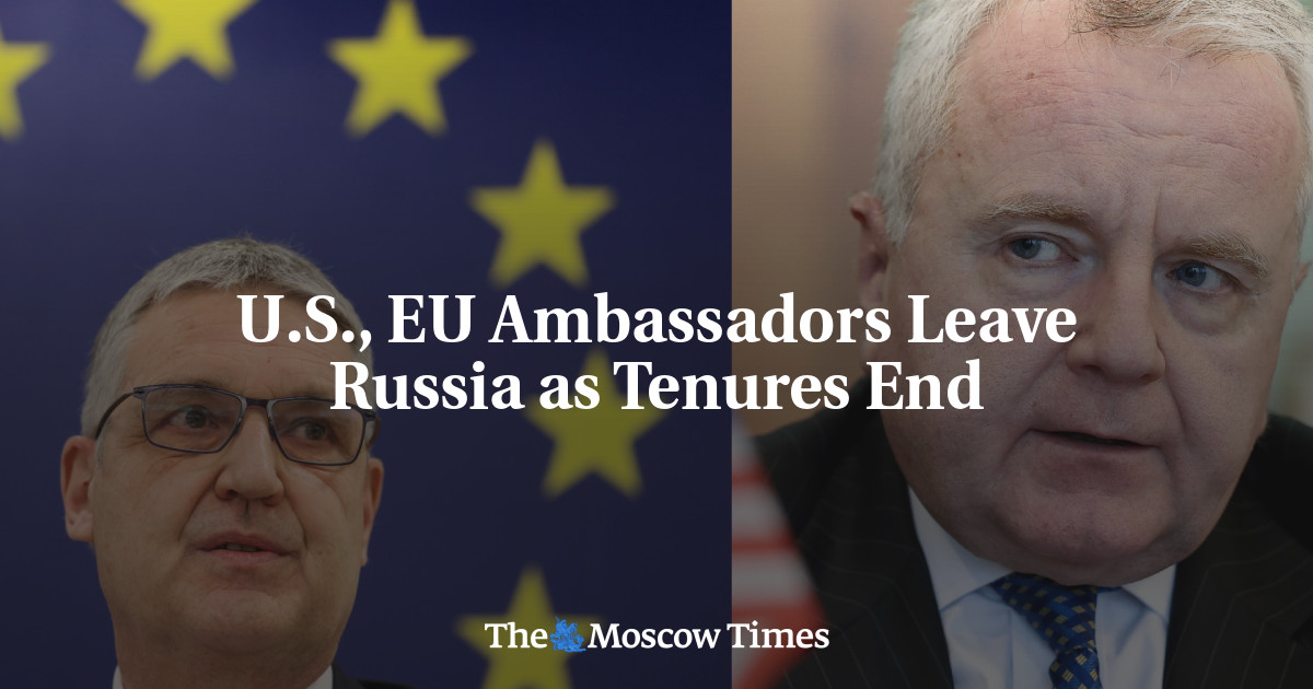U.S., EU Ambassadors Leave Russia as Tenures End