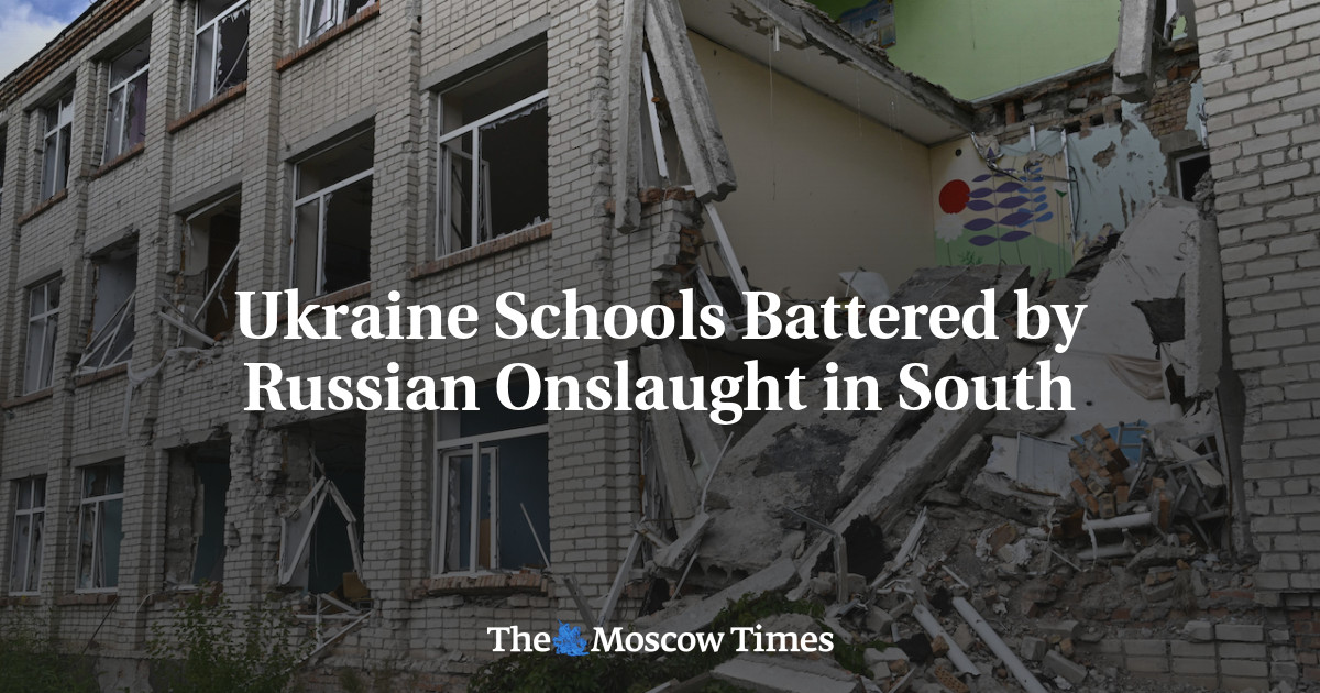 Ukraine Schools Battered by Russian Onslaught in South