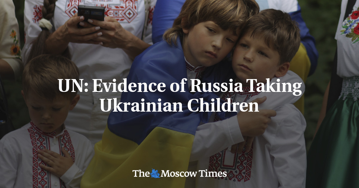 UN: Evidence of Russia Taking Ukrainian Children