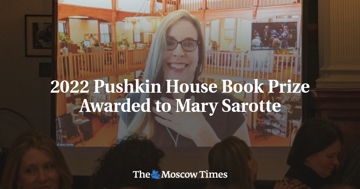 2022 Pushkin House Book Prize Awarded to Mary Sarotte