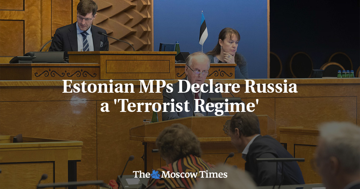 Estonian MPs Declare Russia a ‘Terrorist Regime’