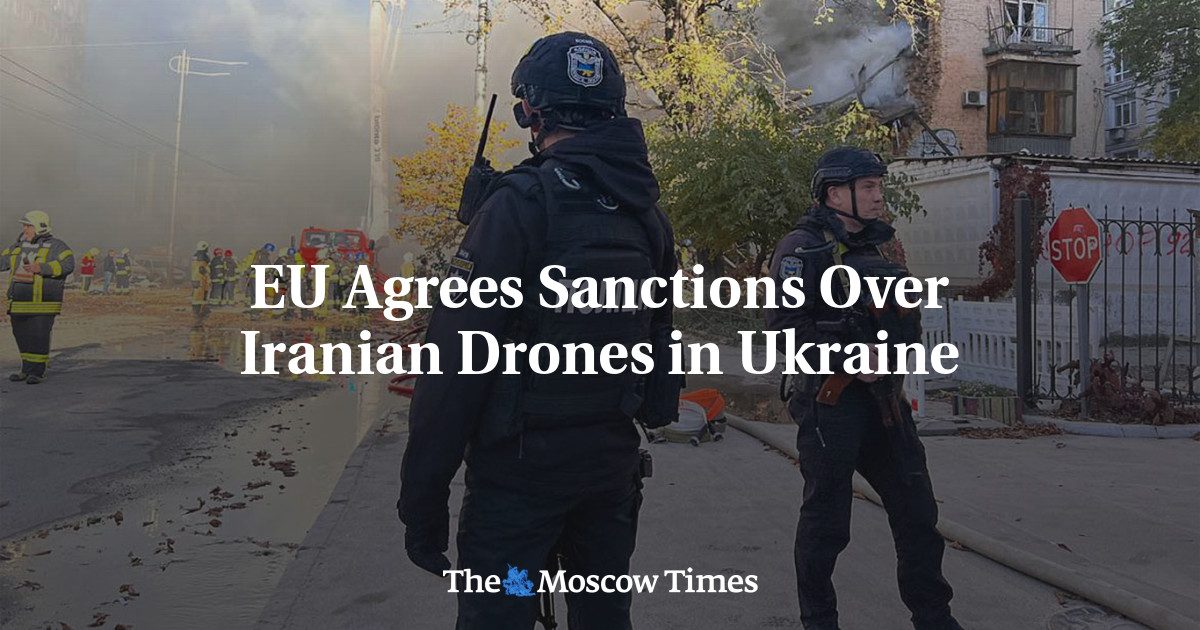 EU Agrees Sanctions Over Iranian Drones in Ukraine