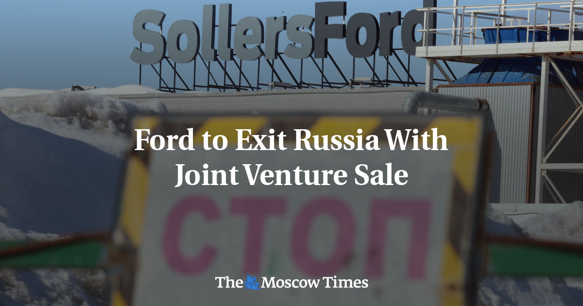 Ford to Exit Russia With Joint Venture Sale