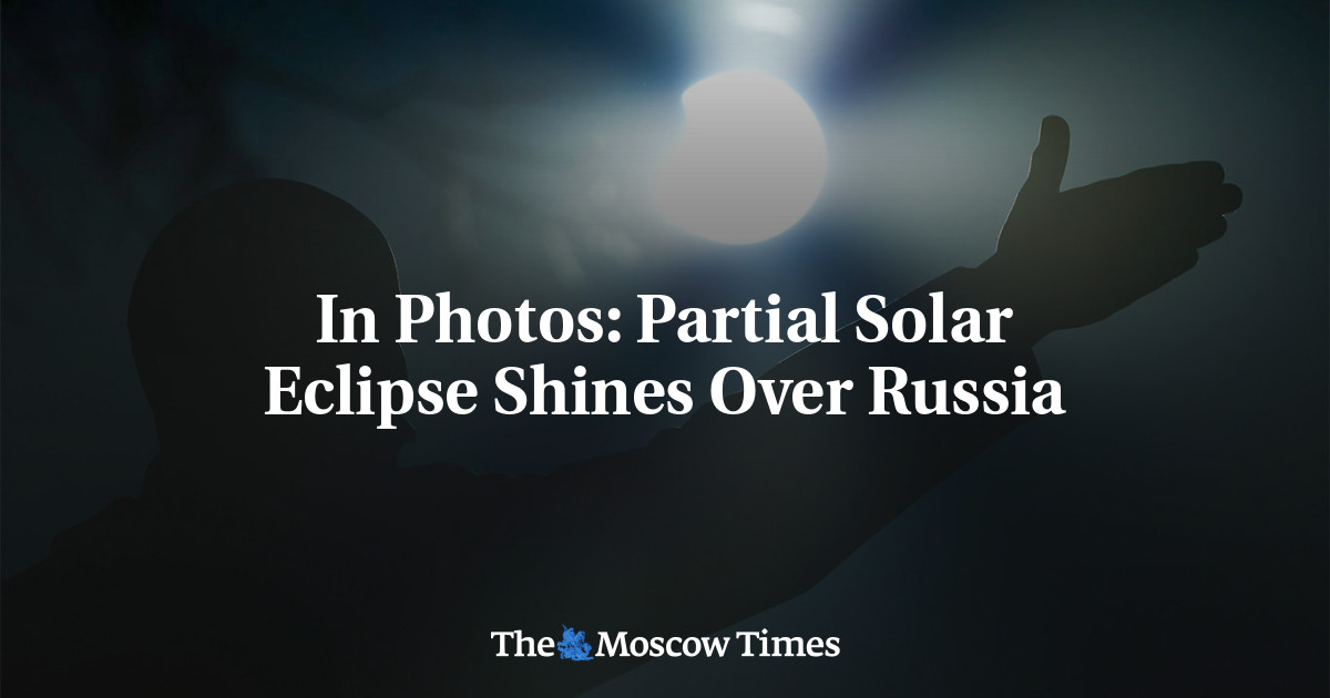 In Photos: Partial Solar Eclipse Shines Over Russia