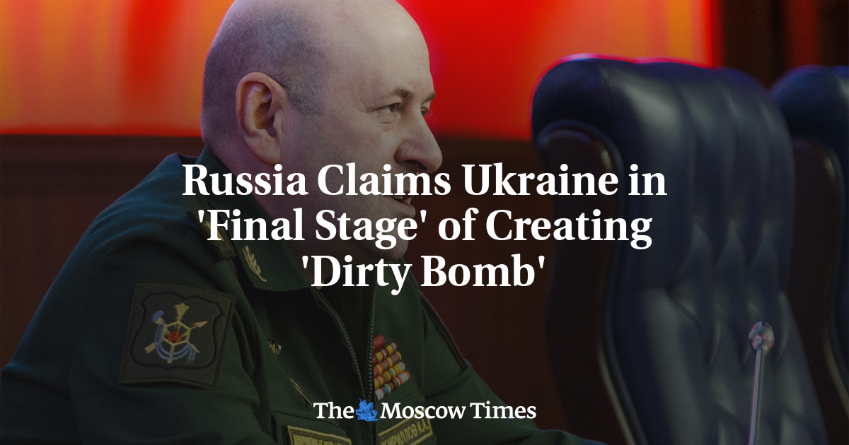 Russia Claims Ukraine in ‘Final Stage’ of Creating ‘Dirty Bomb’
