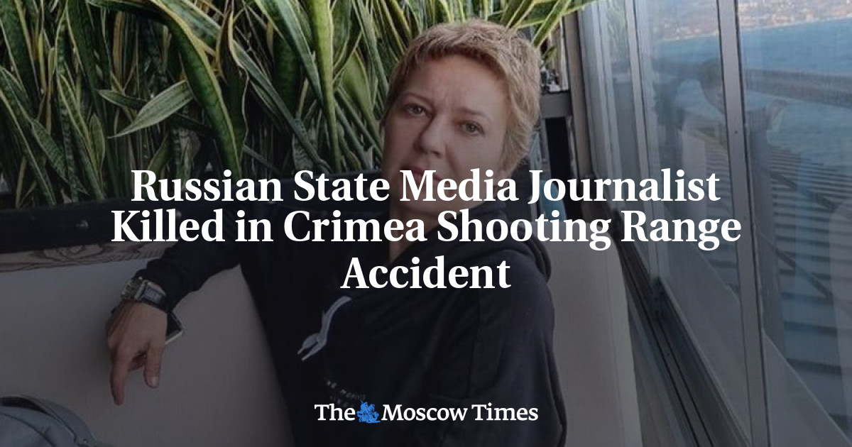 Russian State Media Journalist Killed in Crimea Shooting Range Accident