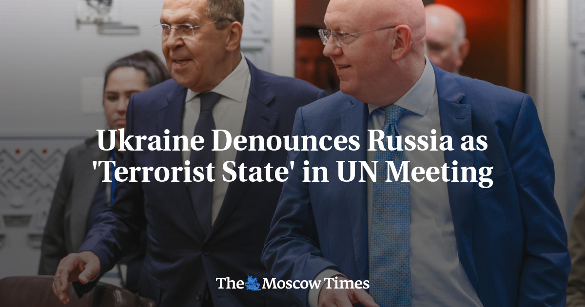 Ukraine Denounces Russia as ‘Terrorist State’ in UN Meeting