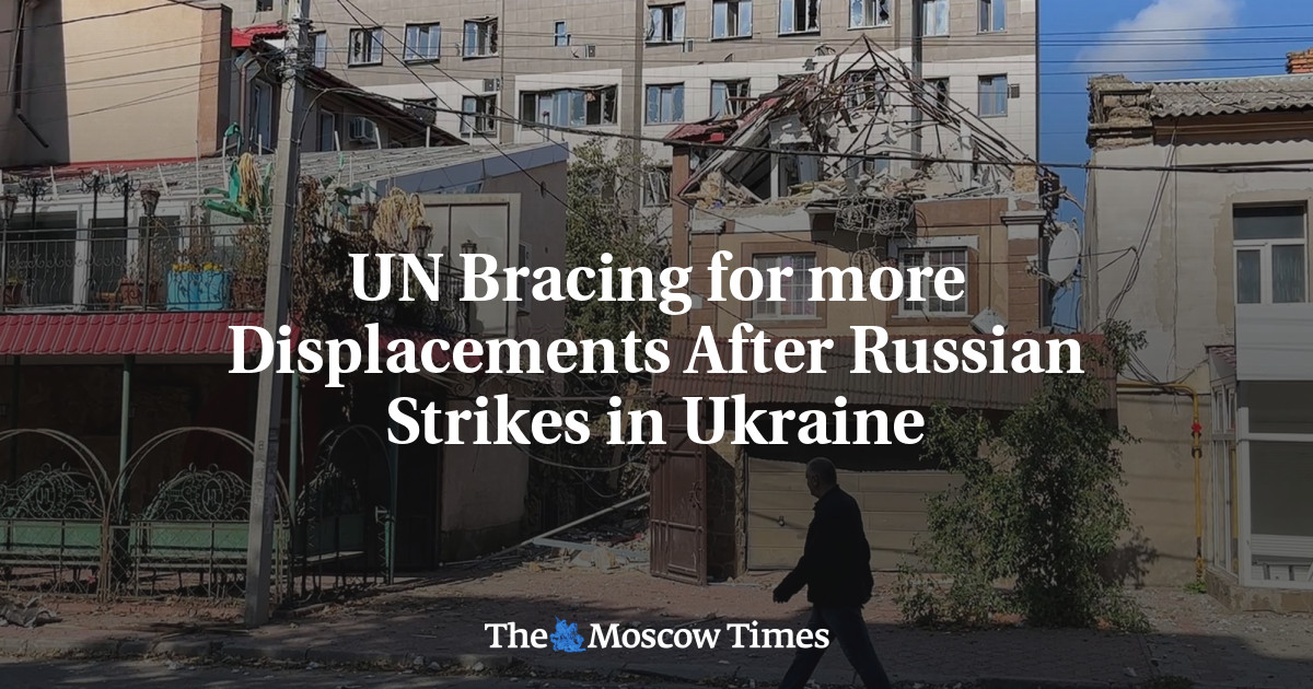 UN Bracing for more Displacements After Russian Strikes in Ukraine