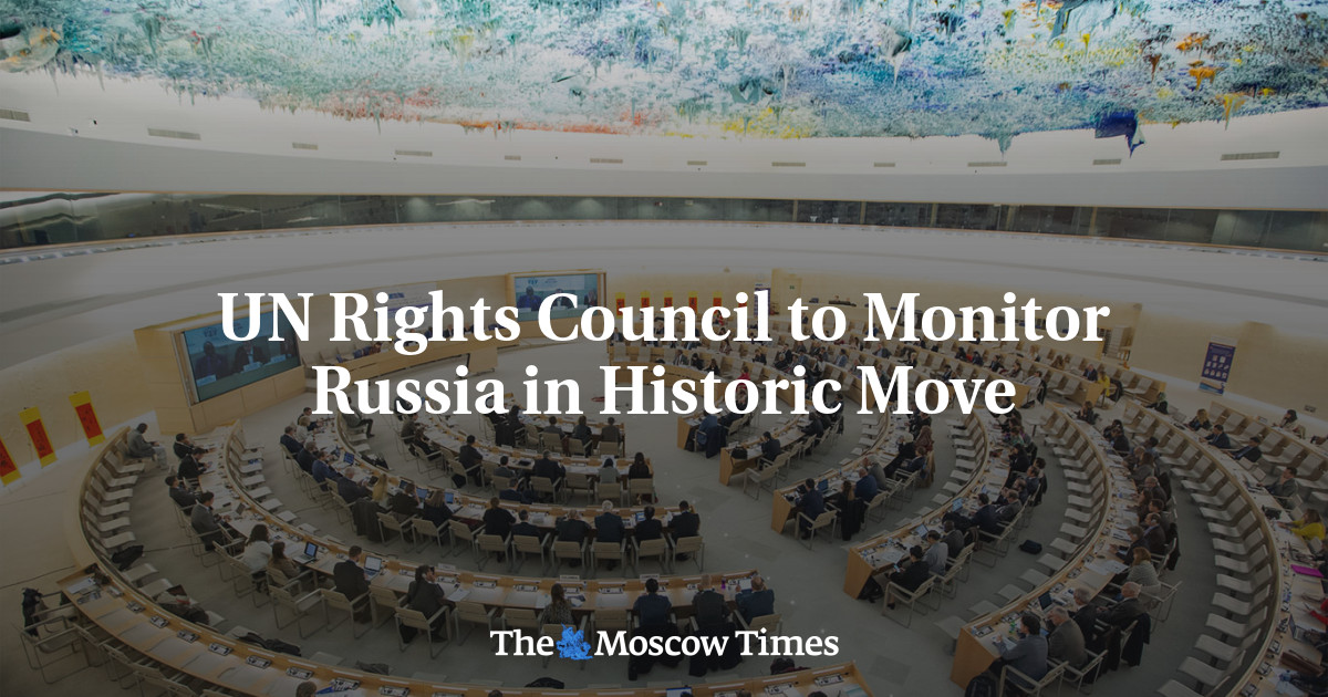 UN Rights Council to Monitor Russia in Historic Move