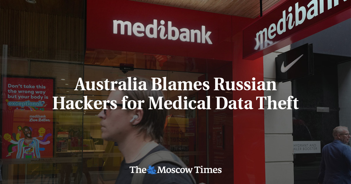 Australia Blames Russian Hackers for Medical Data Theft