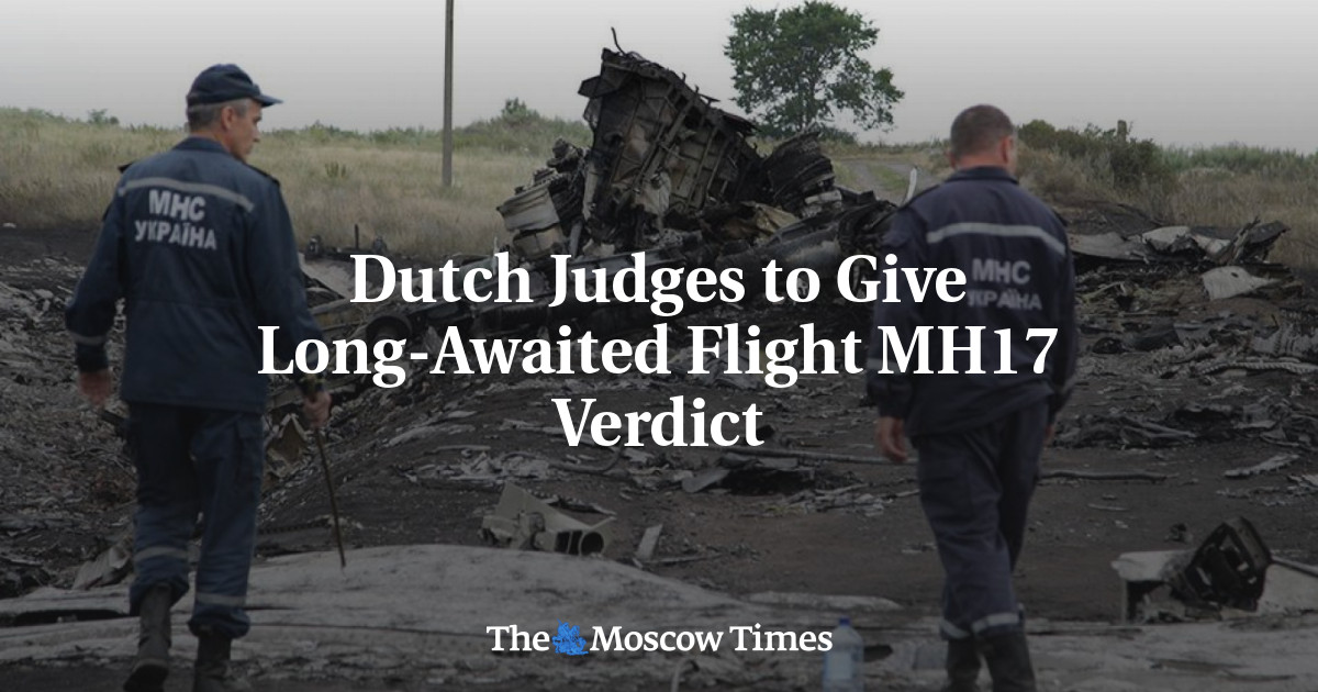 Dutch Judges to Give Long-Awaited Flight MH17 Verdict