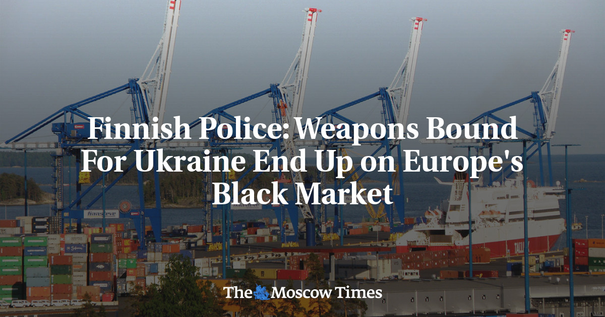 Finnish Police: Weapons Bound For Ukraine End Up on Europe’s Black Market