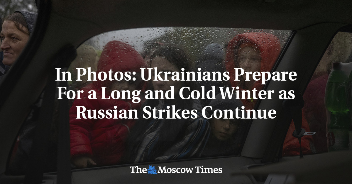 In Photos: Ukrainians Prepare For a Long and Cold Winter as Russian Strikes Continue