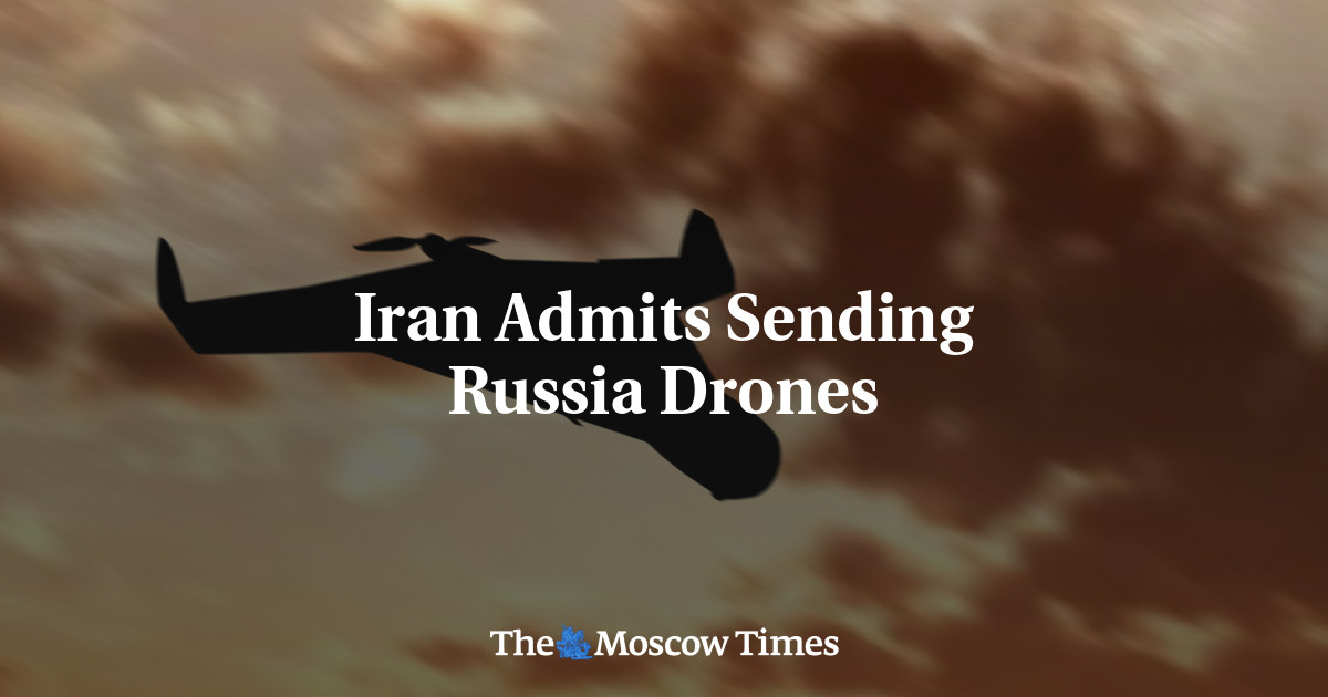 Iran Admits Sending Russia Drones