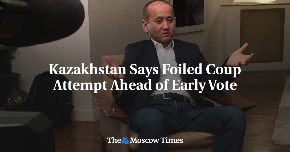 Kazakhstan Says Foiled Coup Attempt Ahead of Early Vote