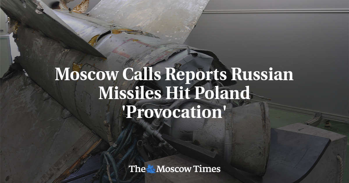 Moscow Calls Reports Russian Missiles Hit Poland ‘Provocation’