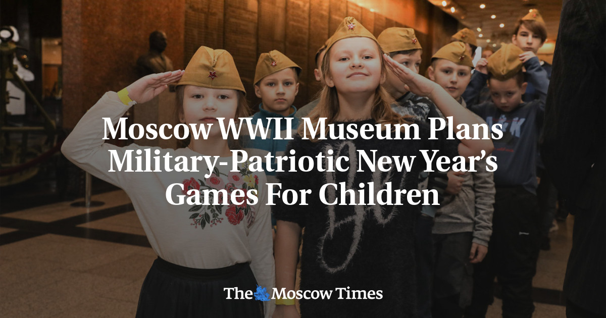 Moscow WWII Museum Plans Military-Patriotic New Year’s Games For Children