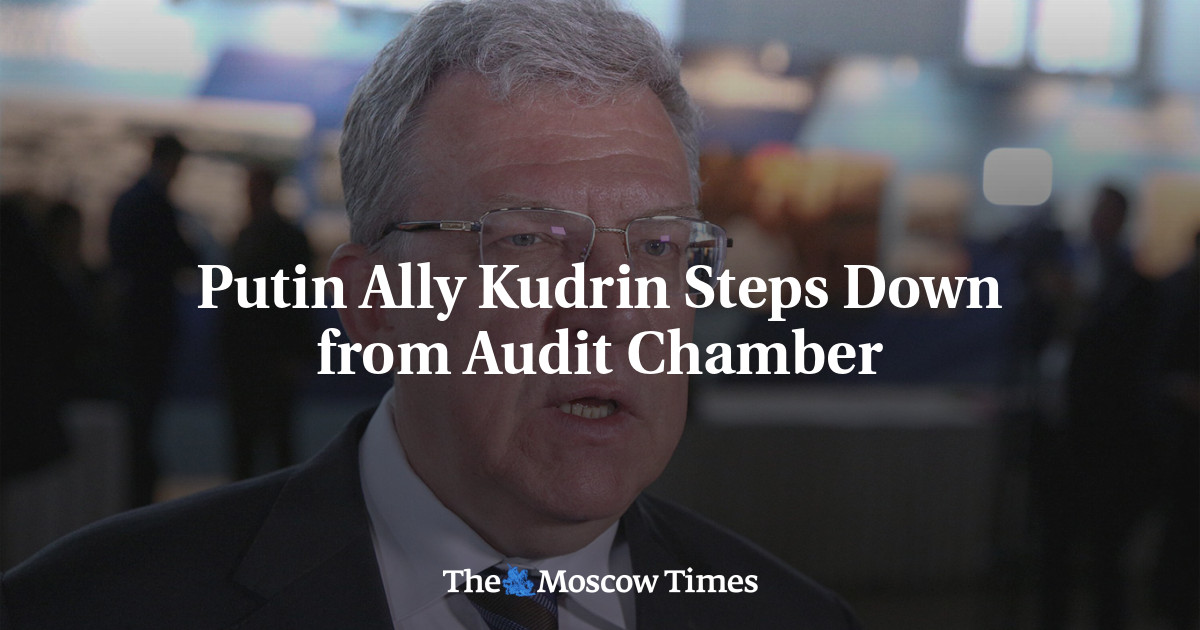 Putin Ally Kudrin Steps Down from Audit Chamber