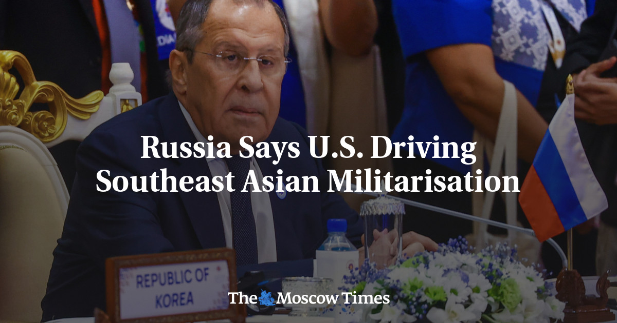 Russia Says U.S. Driving Southeast Asian Militarisation