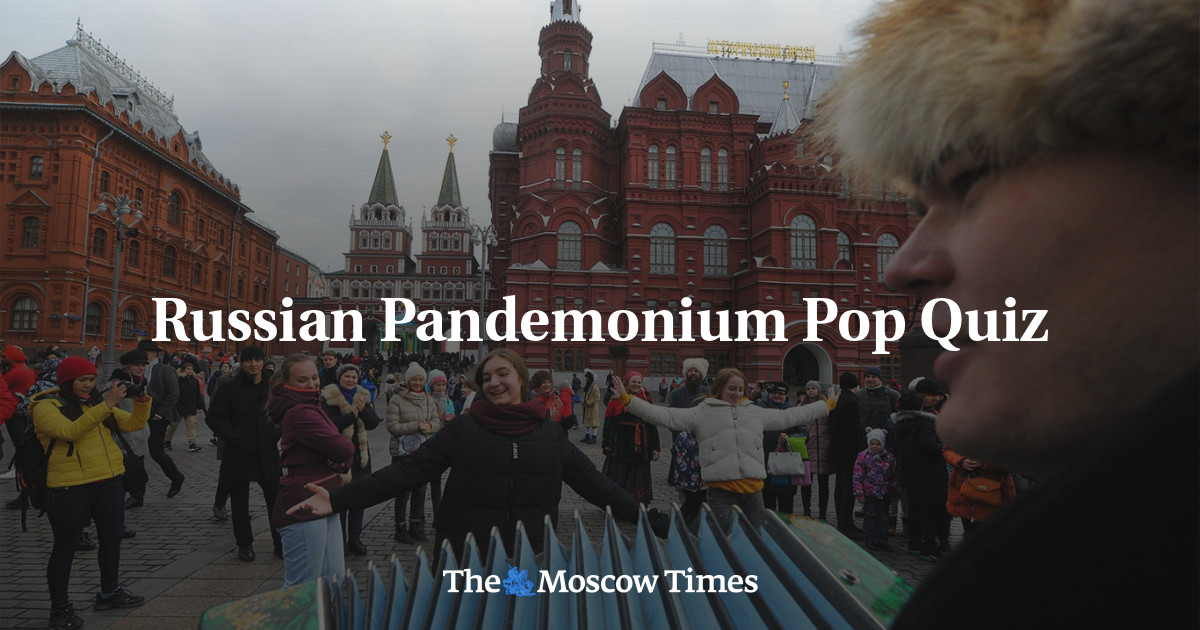 Russian Pandemonium Pop Quiz