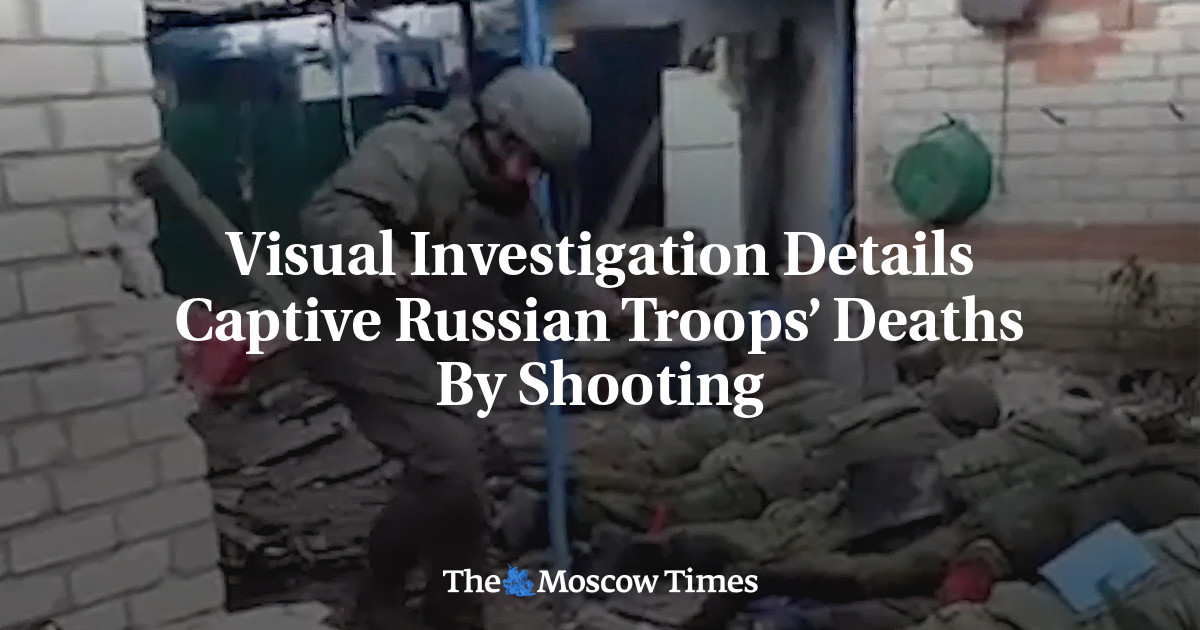 Visual Investigation Details Captive Russian Troops’ Deaths By Shooting
