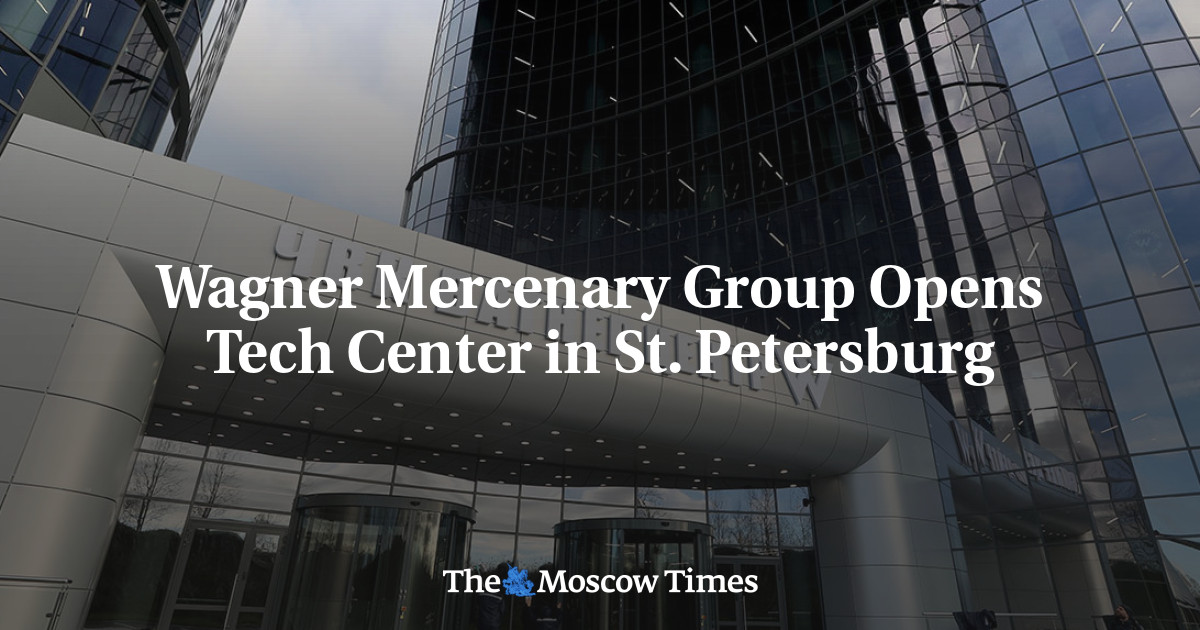 Wagner Mercenary Group Opens Tech Center in St. Petersburg
