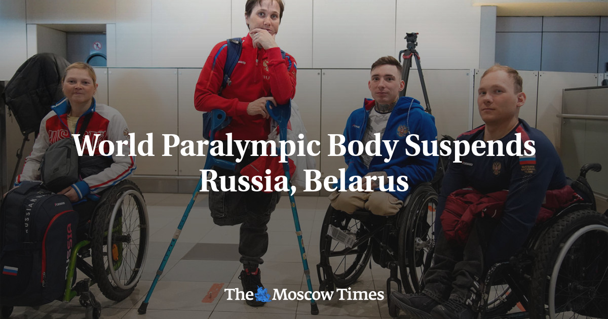 World Paralympic Body Suspends Russia, Belarus