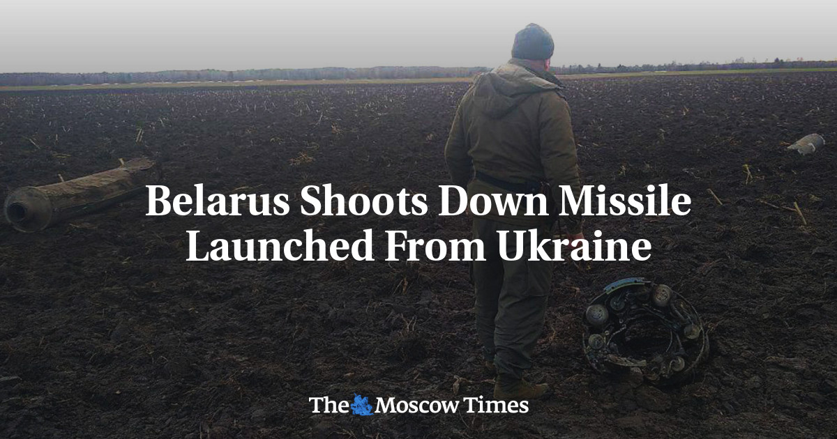 Belarus Shoots Down Missile Launched From Ukraine