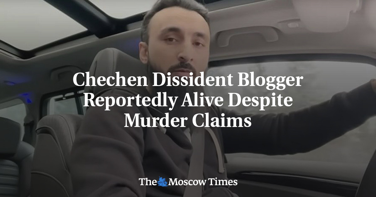 Chechen Dissident Blogger Reportedly Alive Despite Murder Claims