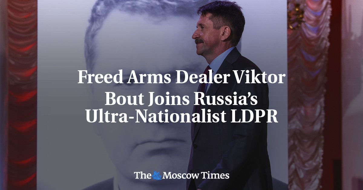 Freed Arms Dealer Viktor Bout Joins Russia’s Ultra-Nationalist LDPR