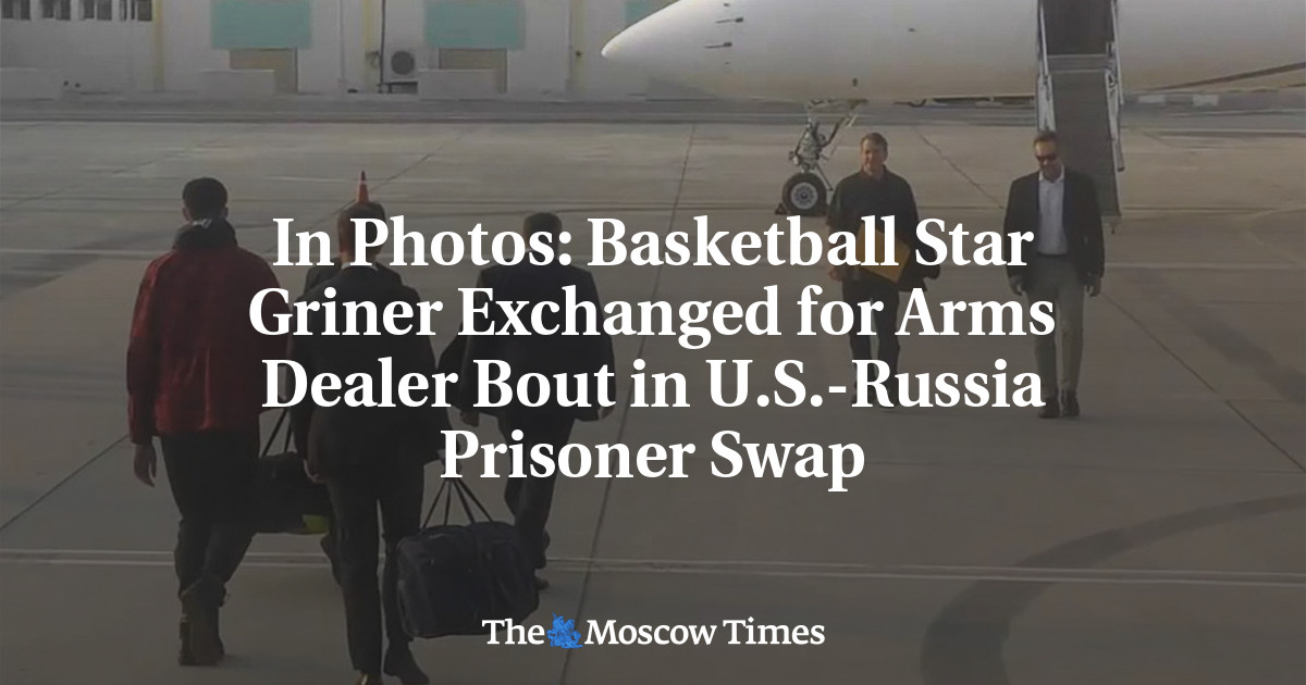 In Photos: Basketball Star Griner Exchanged for Arms Dealer Bout in U.S.-Russia Prisoner Swap