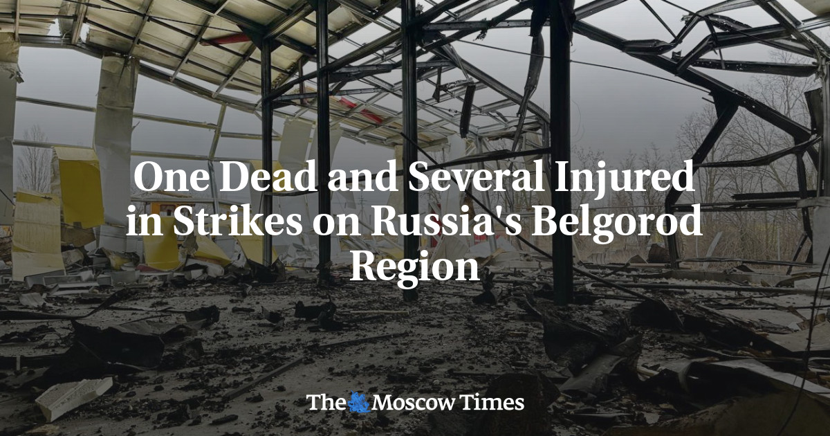 One Dead and Several Injured in Strikes on Russia’s Belgorod Region
