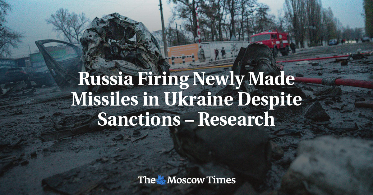 Russia Firing Newly Made Missiles in Ukraine Despite Sanctions – Research