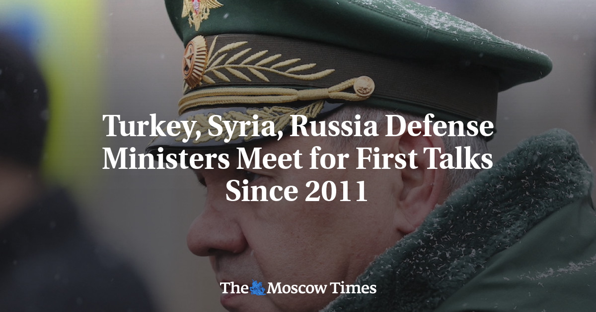 Turkey, Syria, Russia Defense Ministers Meet for First Talks Since 2011