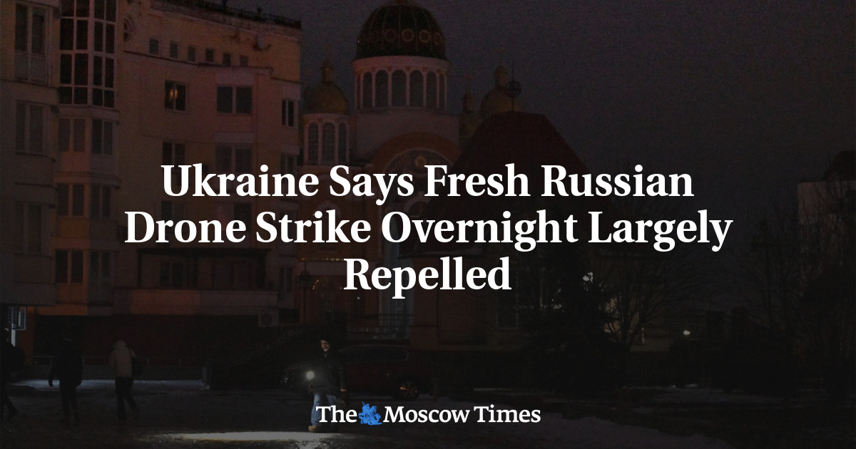 Ukraine Says Fresh Russian Drone Strike Overnight Largely Repelled