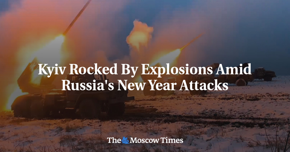 Kyiv Rocked By Explosions Amid Russia’s New Year Attacks