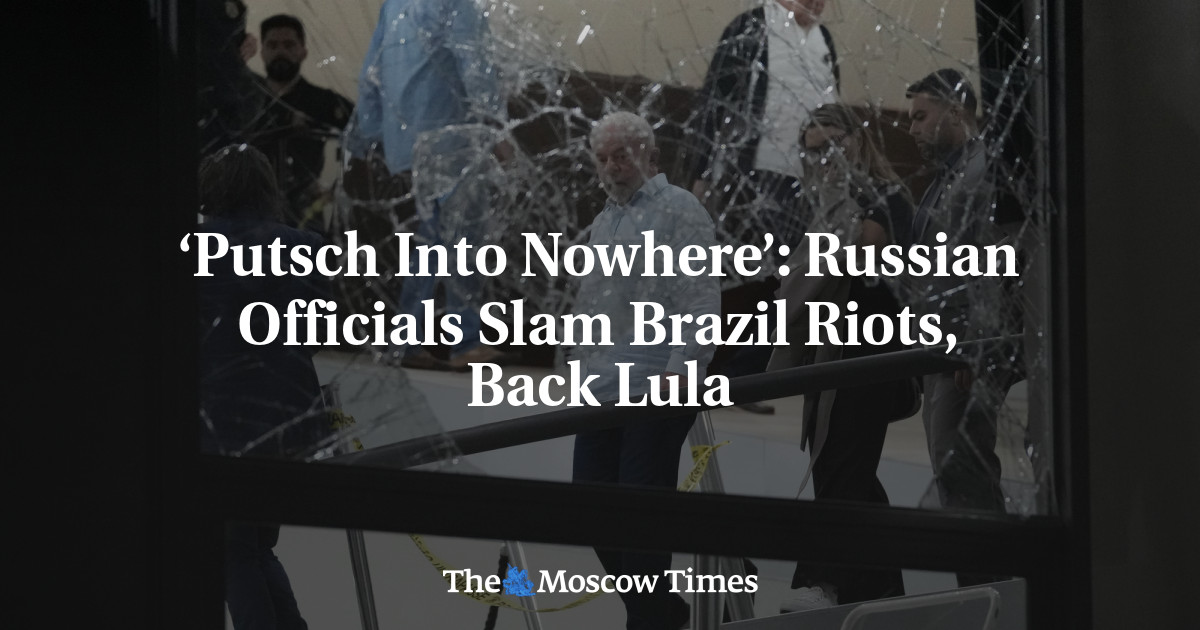 ‘Putsch Into Nowhere’: Russian Officials Slam Brazil Riots, Back Lula