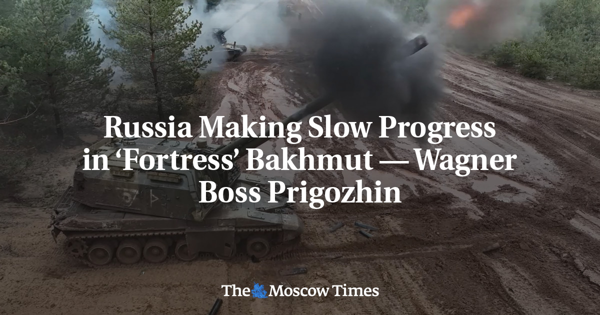 Russia Making Slow Progress in ‘Fortress’ Bakhmut — Wagner Boss Prigozhin