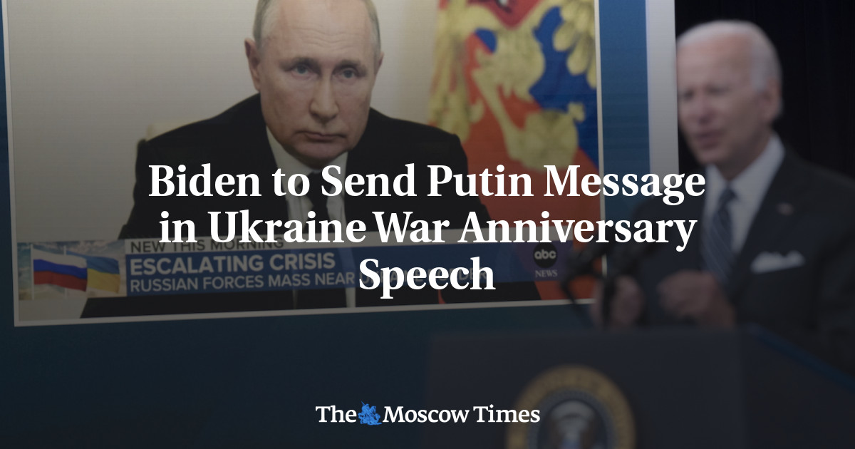 Biden to Send Putin Message in Ukraine War Anniversary Speech