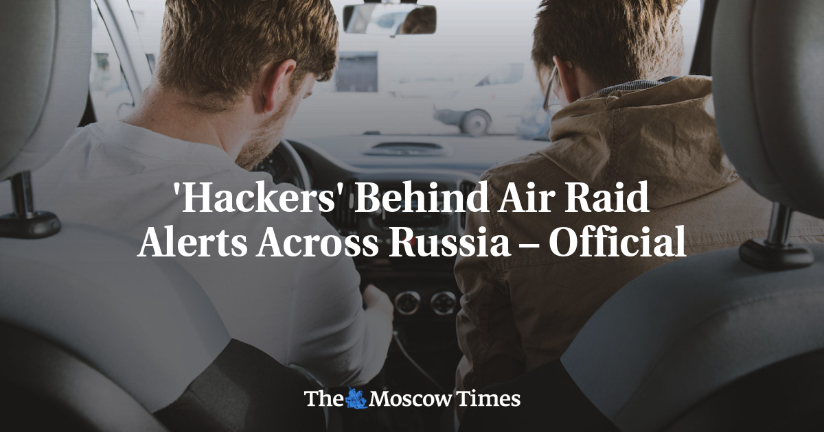 ‘Hackers’ Behind Air Raid Alerts Across Russia – Official