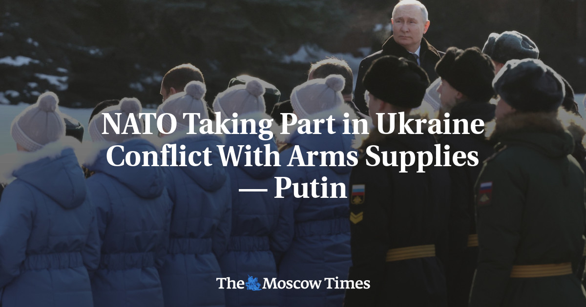 NATO Taking Part in Ukraine Conflict With Arms Supplies — Putin