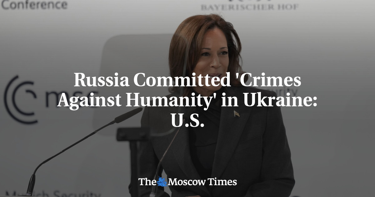 Russia Committed ‘Crimes Against Humanity’ in Ukraine: U.S.