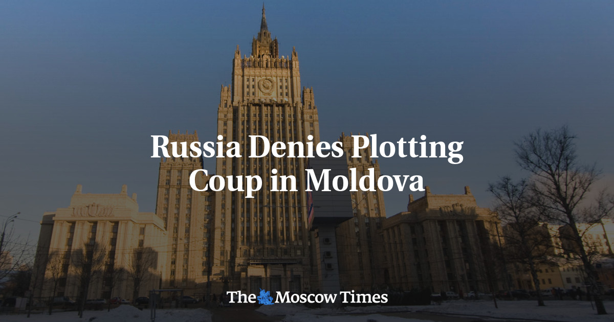 Russia Denies Plotting Coup in Moldova