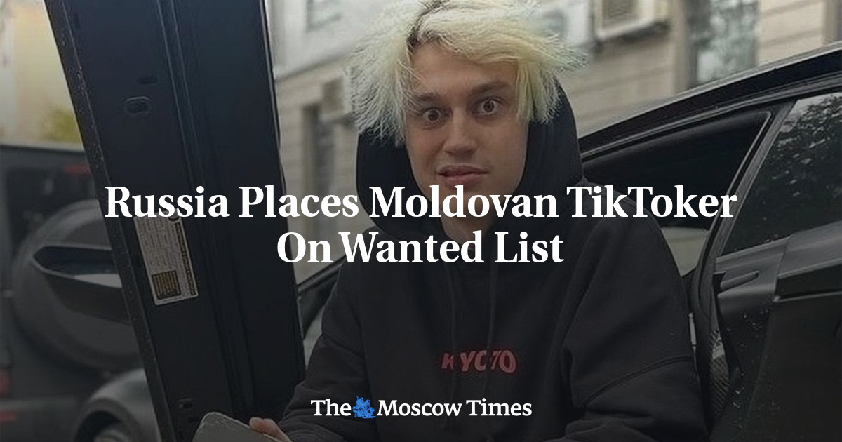 Russia Places Moldovan TikToker On Wanted List