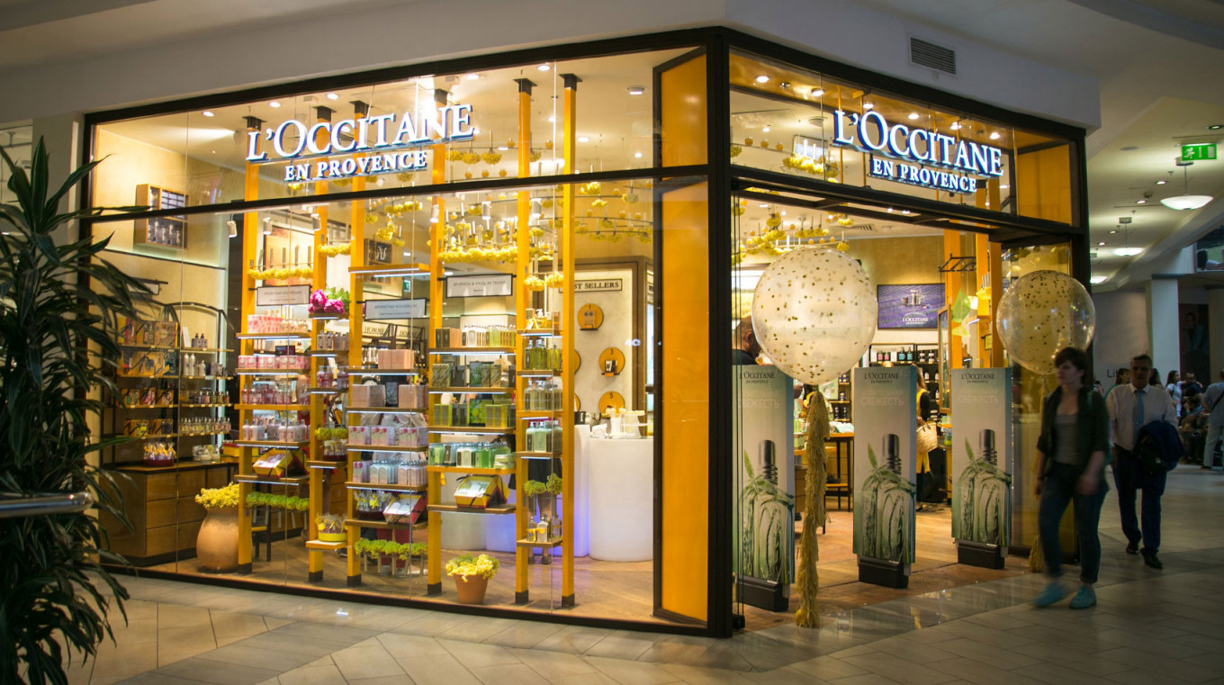  A L’Occitane shop in Moscow L’Occitane / VK 