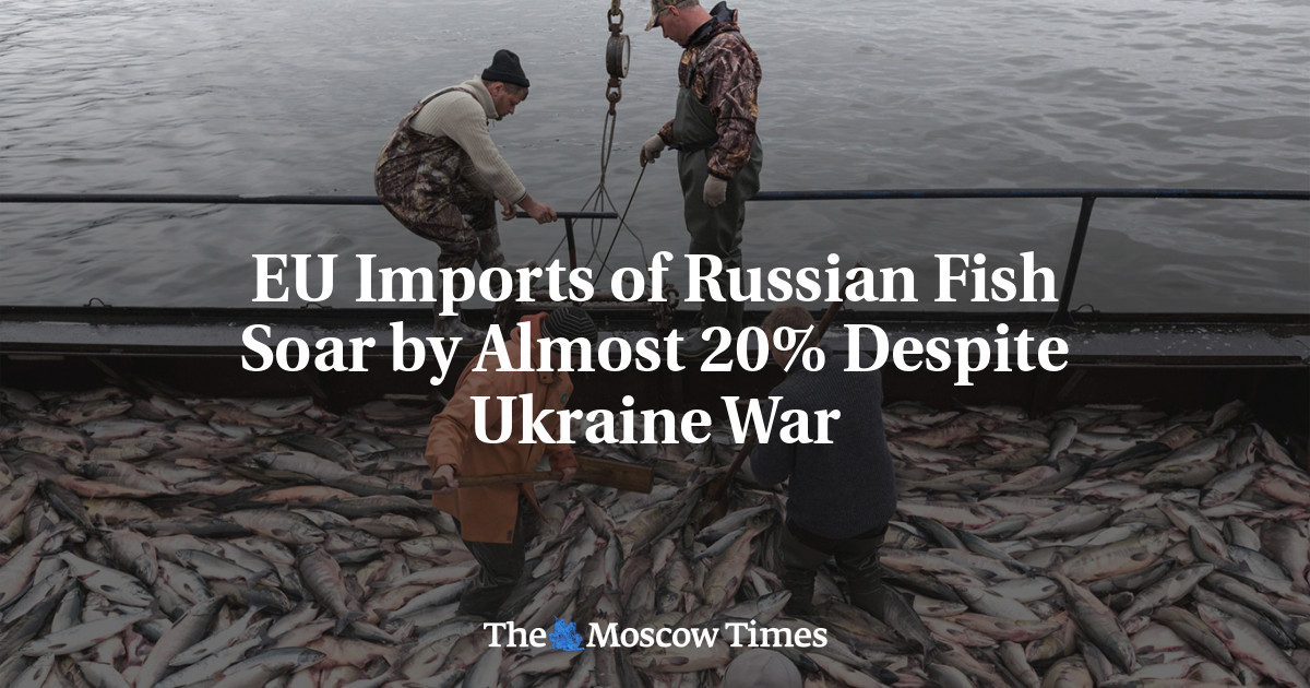 EU Imports of Russian Fish Soar by Almost 20% Despite Ukraine War